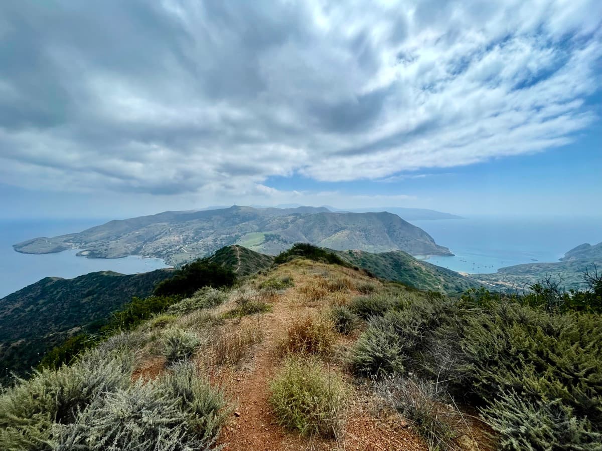 Dr. Meg on an island hike